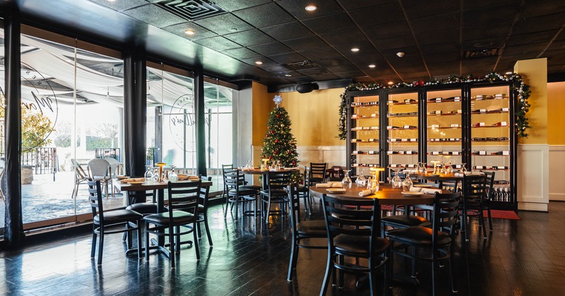 Interior, dining area