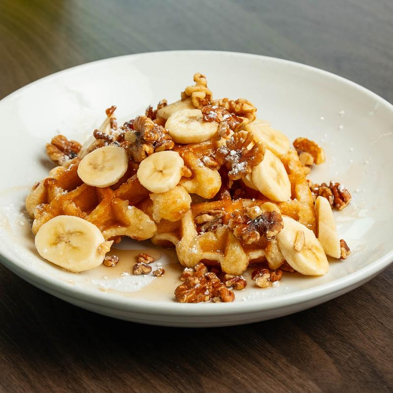 Banana-Nut Waffles photo