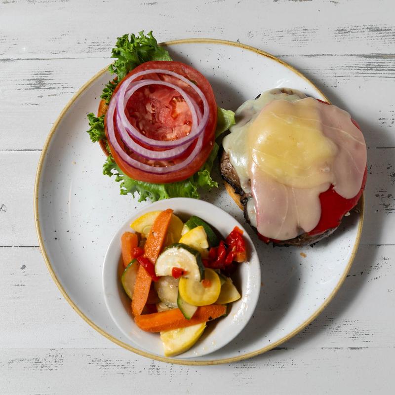Grilled Portabella Mushroom Sandwich photo
