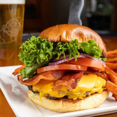 Our Angus Burgers- 100% Beef.