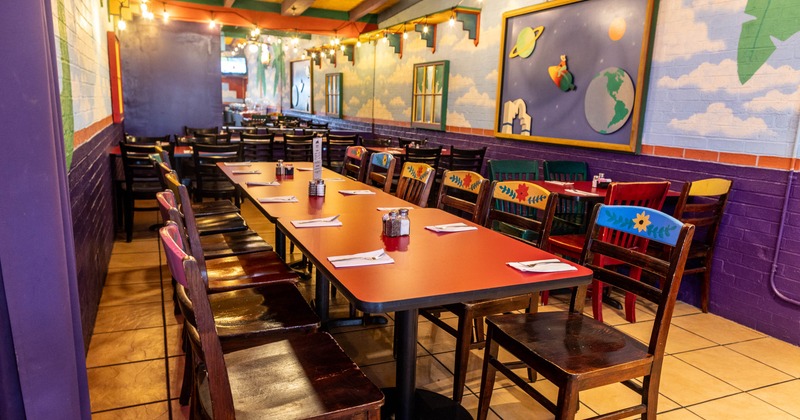 Interior, seating area