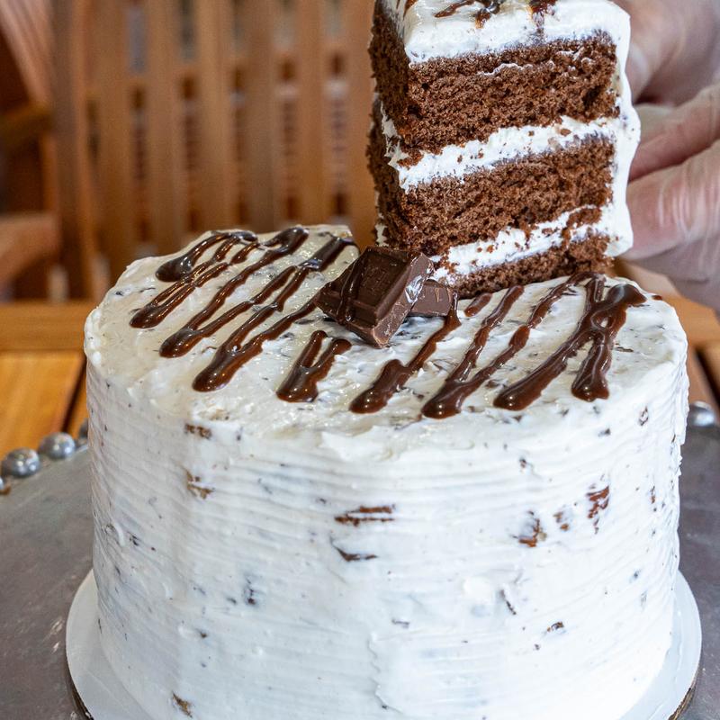 Choc Candy Bar Cake photo