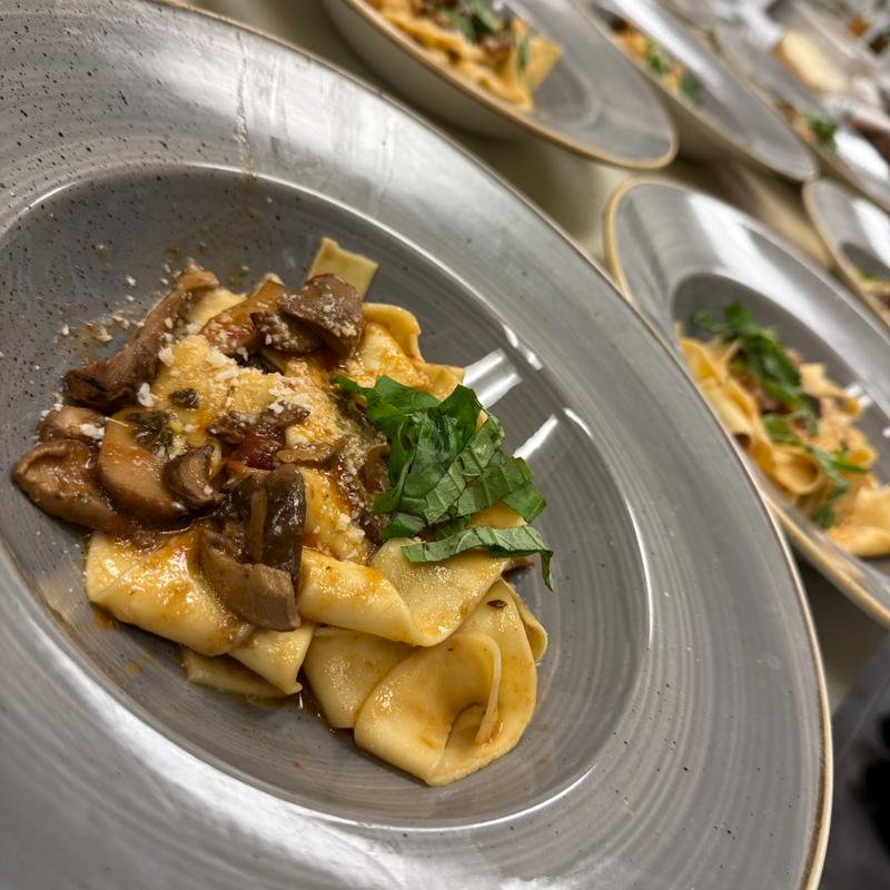 Pappardelle Con Porcini E Chanterelle photo