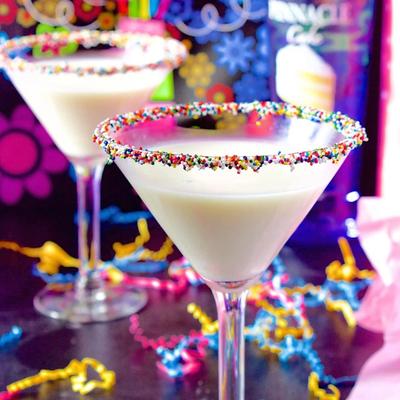 Birthday Cake Martini.