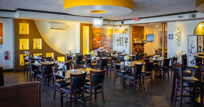 Interior, seating area