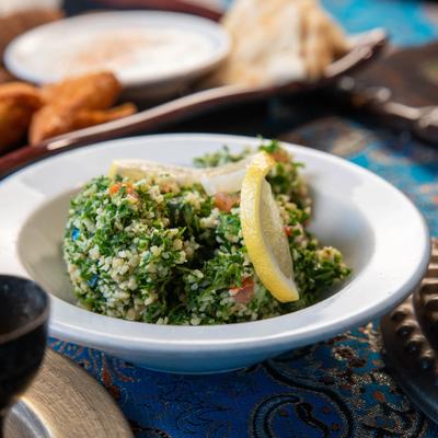 Tabouli salad.