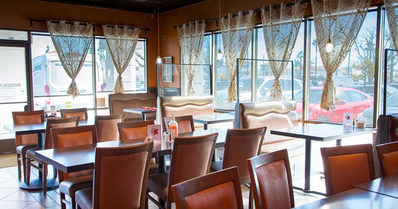 Interior, seating area