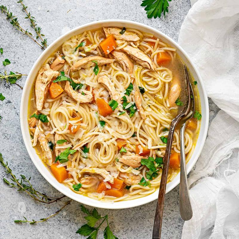 menu item 5 of 6, Grandma's Chicken Noodle Soup