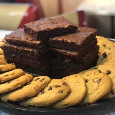 Cookies and brownies.