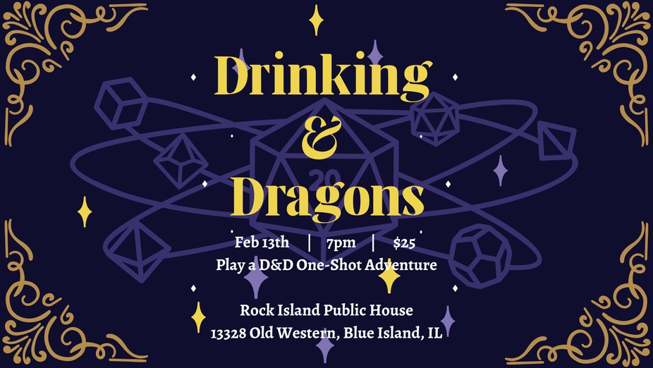Drinking & Dragons event photo