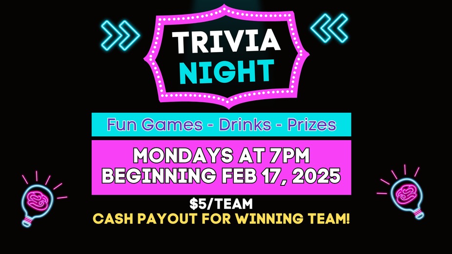 Weekly Trivia! event photo