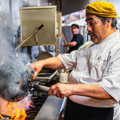 Experienced chefs that will satisfy any appetite.