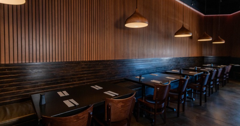 Interior seating area