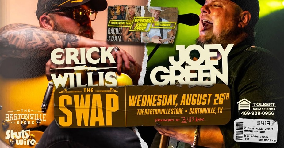 The Swap with Joey Green and Erick Willis event photo
