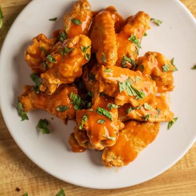 Buffalo chicken wings.