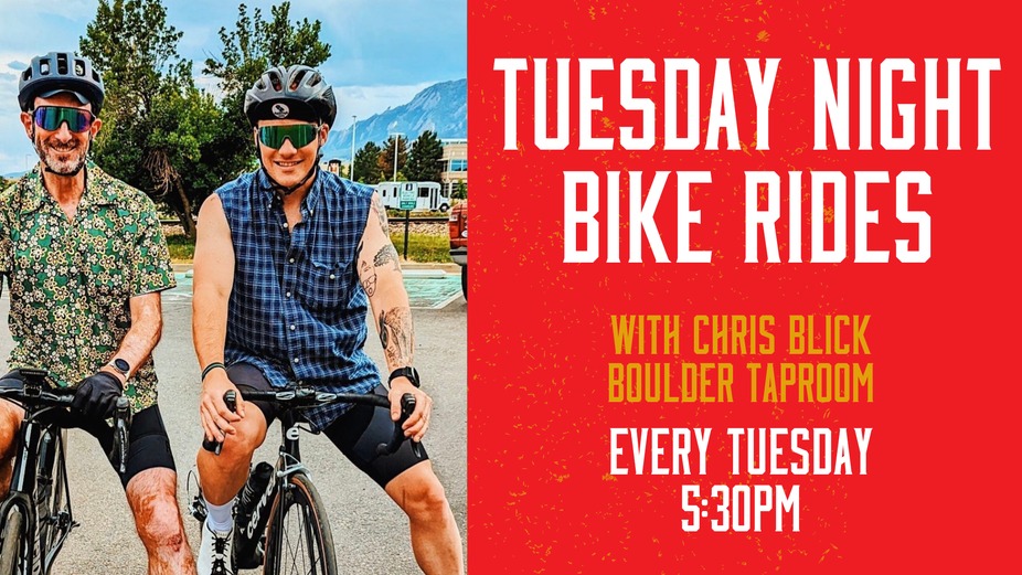Boulder: Tuesday Night Bike Rides event photo
