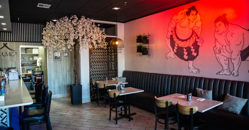 Interior seating space