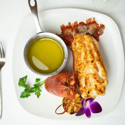 Lobster Tail with melted butter
