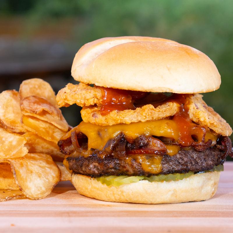 Honey BBQ Bacon Burger photo
