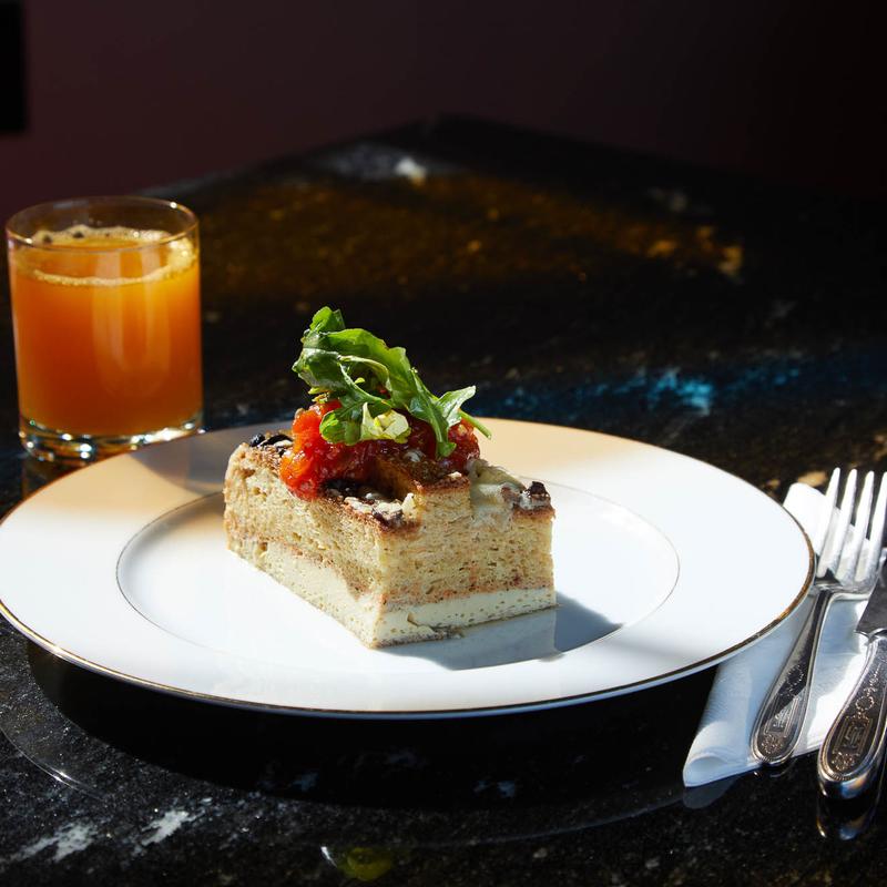 Mushroom & Onion Strata (V) photo