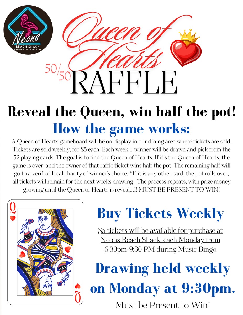 Queen of Hearts Raffle event photo