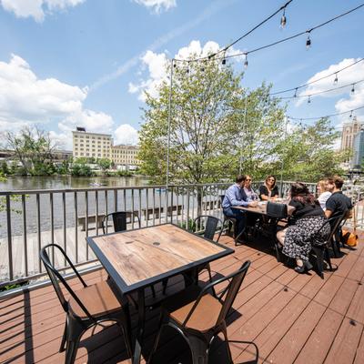 Terrace, seating area