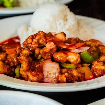 Sweet' n Sour Chicken.