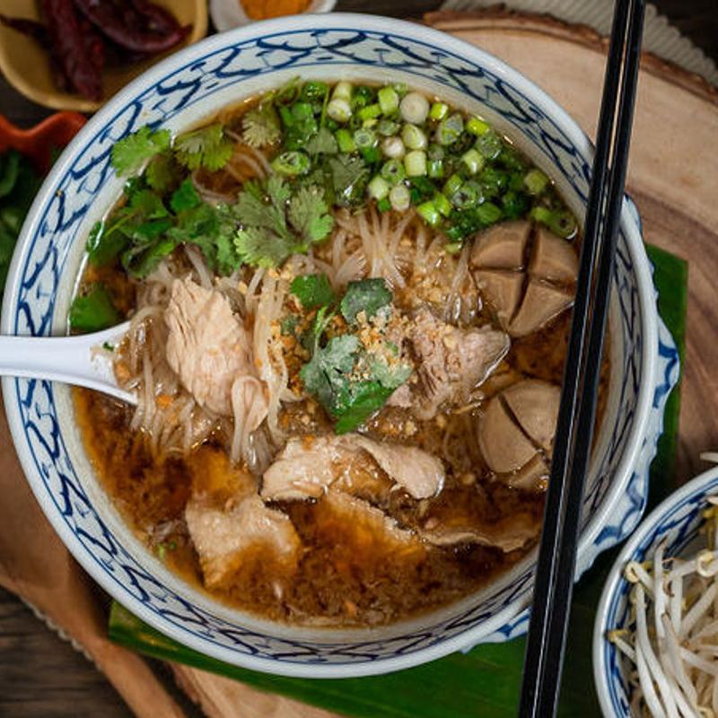 Pork Noodle Soup (Thai-Style Boat Noodle Soup) photo