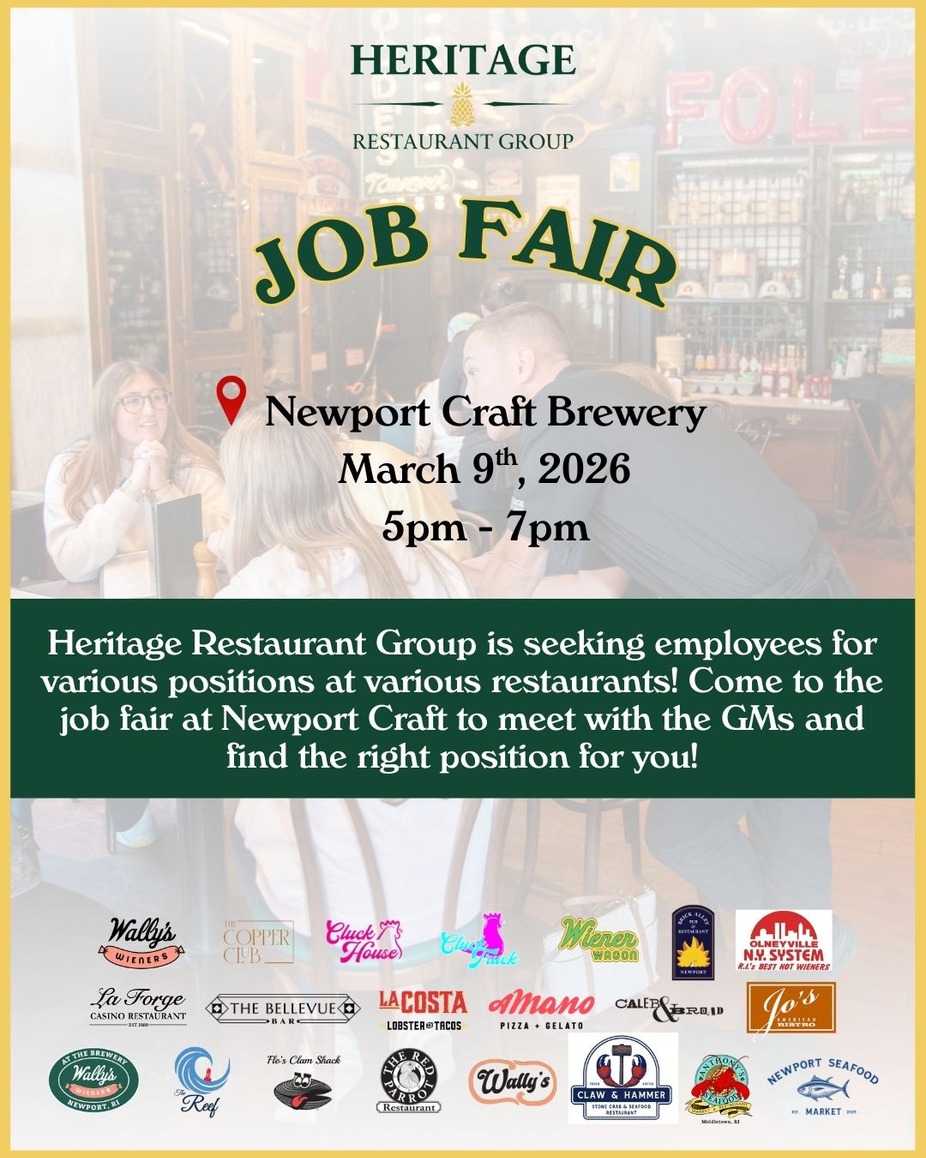 Heritage Restaurant Group Job Fair! event photo
