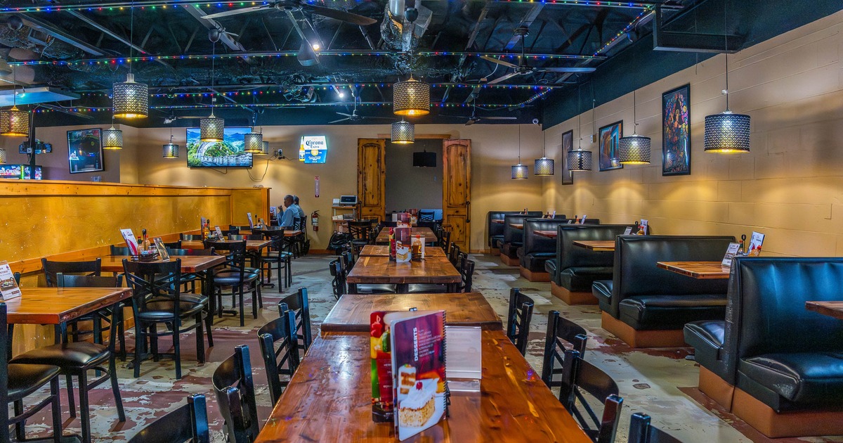 Interior, dining area
