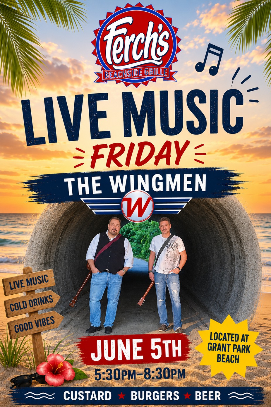 Live Music - The Wingmen event photo