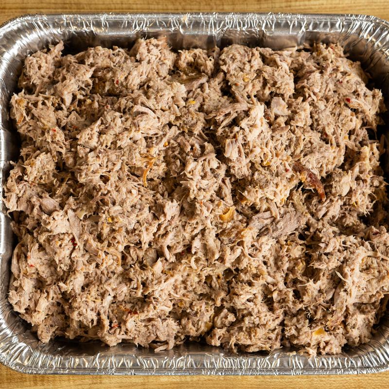 menu item 1 of 22, 2 Pounds of Chopped Pork BBQ