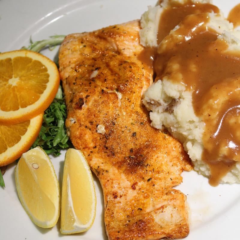 Broiled Salmon photo