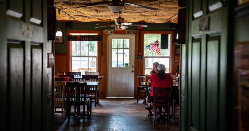 Interior, seating area