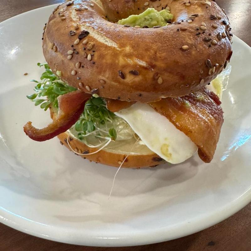 Breakfast Bagel Sandwich photo