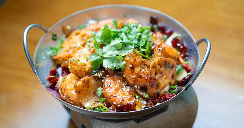 Griddle Spicy Shrimp