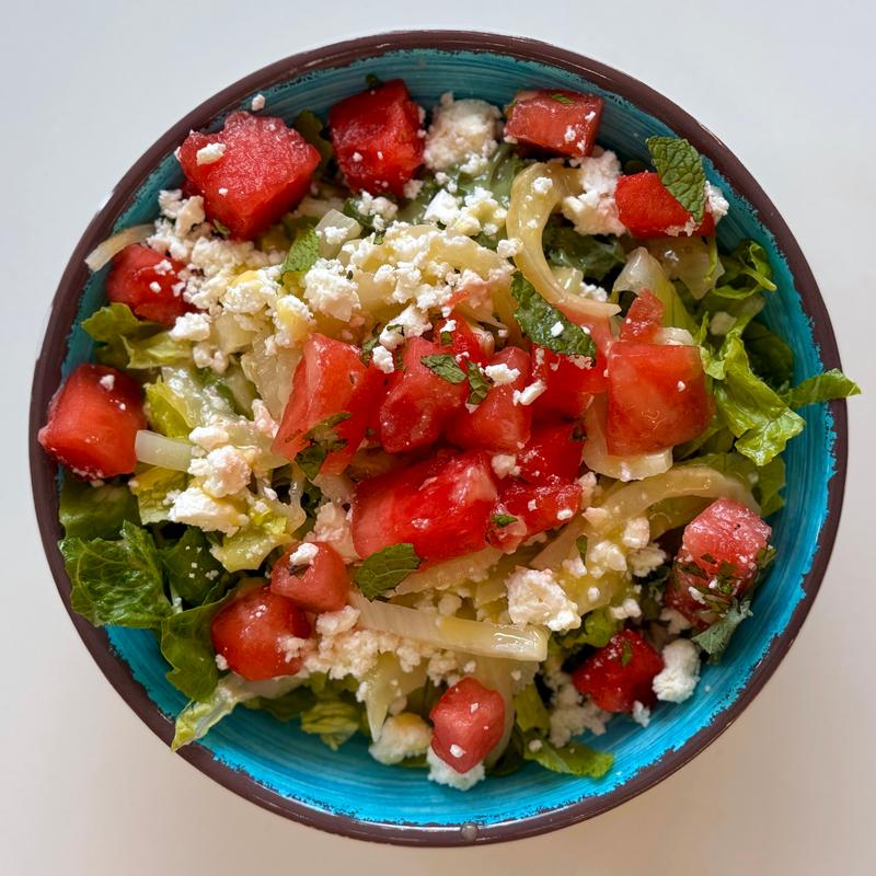 Watermelon & Feta Salad photo