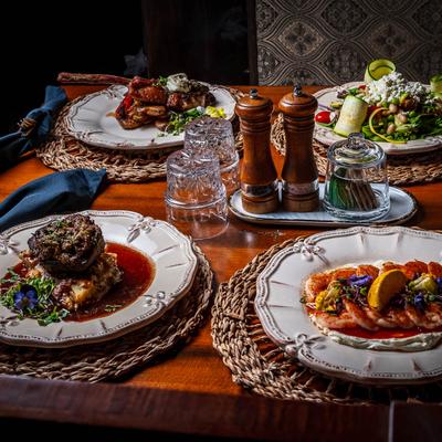 Various food on the table