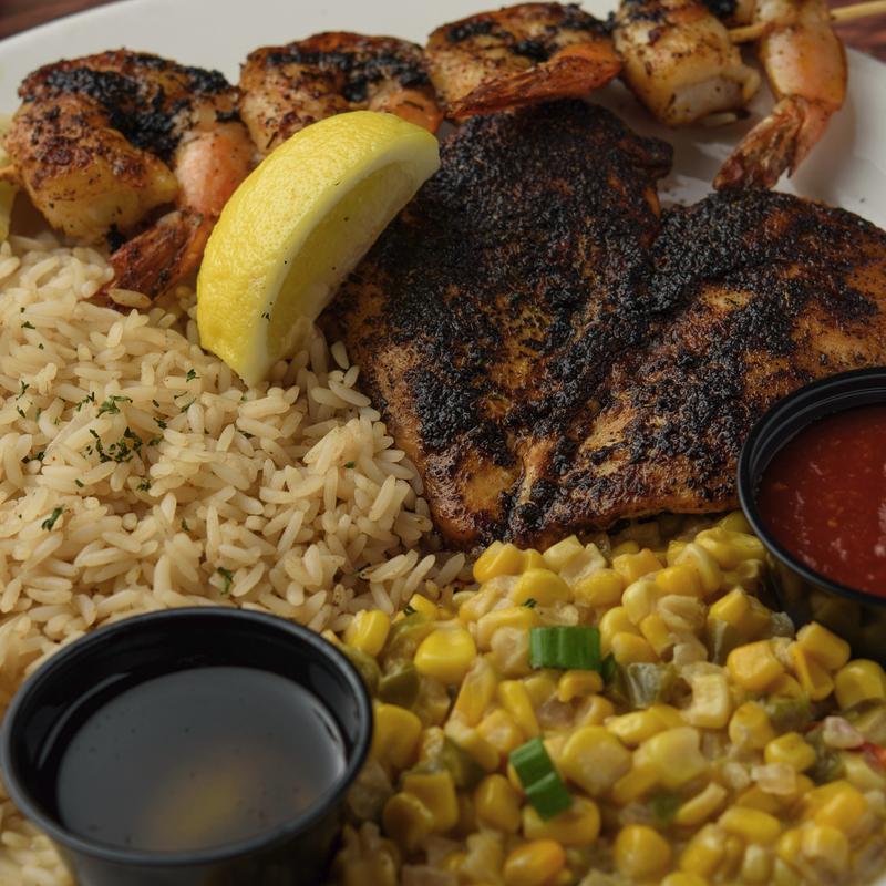 Blackened Chicken & Fish Combo photo