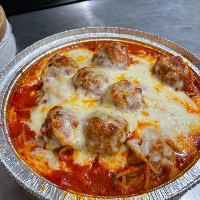 menu item 23 of 24, Meatball alla Parmigiana