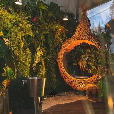 Swing and feature wall