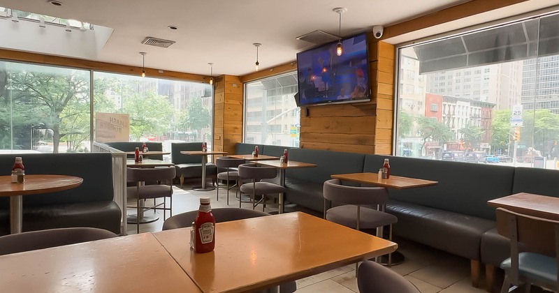 Interior, main dining area