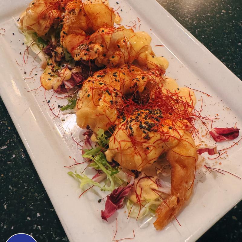 TERMPURA TIGER PRAWNS photo