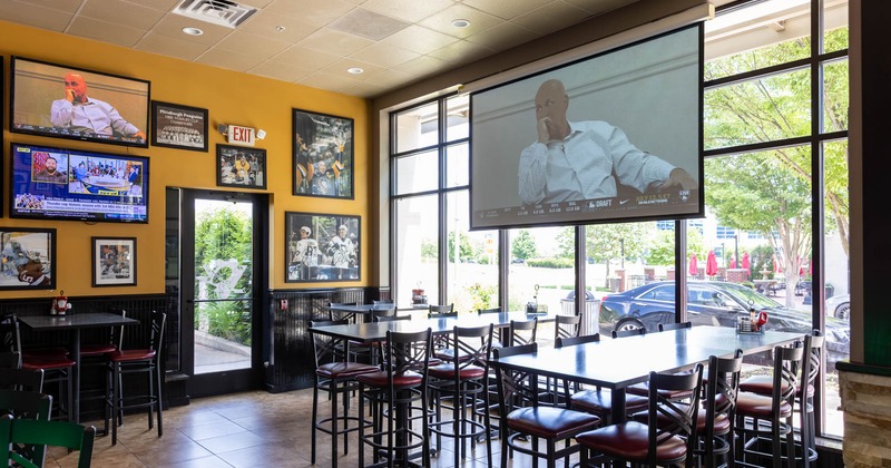Interior, dining area