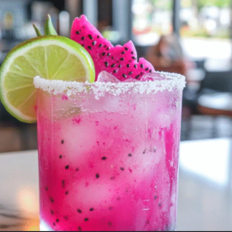 Dragonfruit Jalapeno Margarita photo