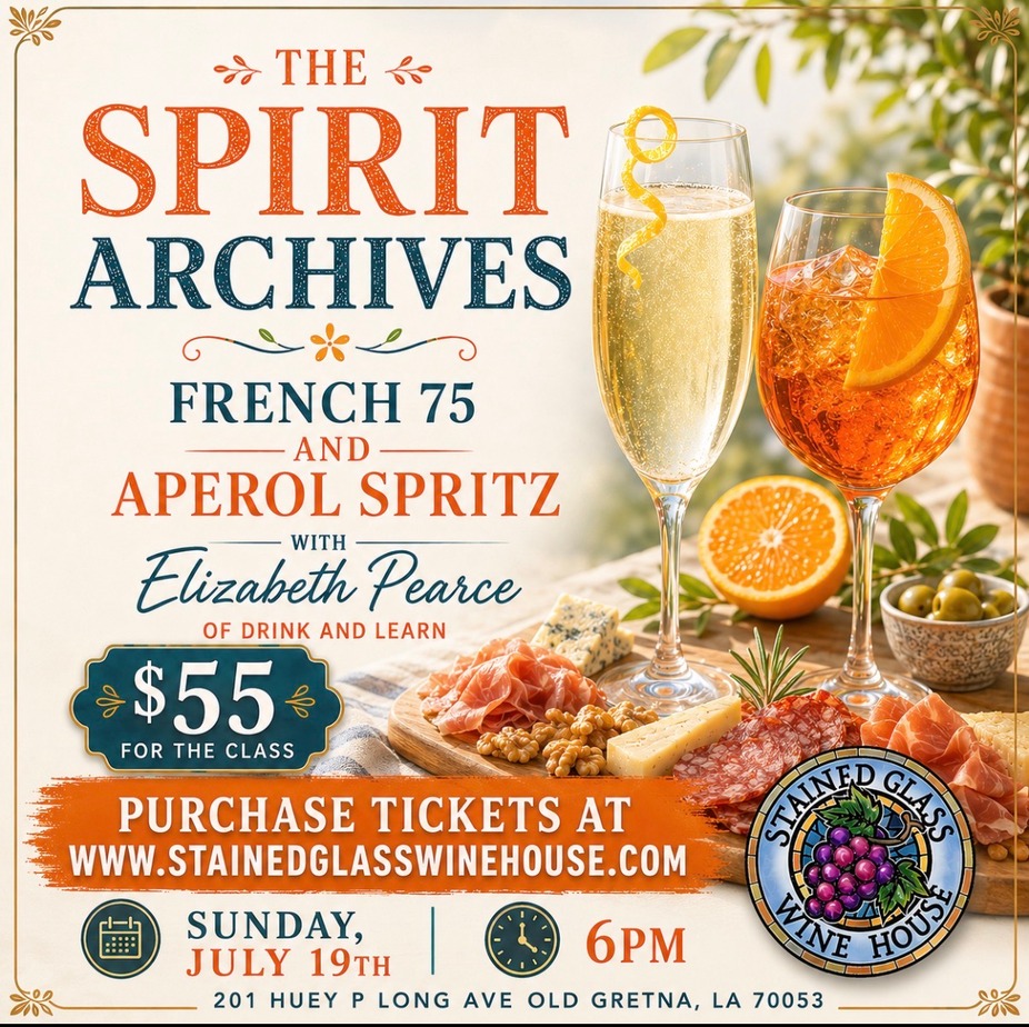 The Tasting Archives: French 75 and Aperol Spritz event photo