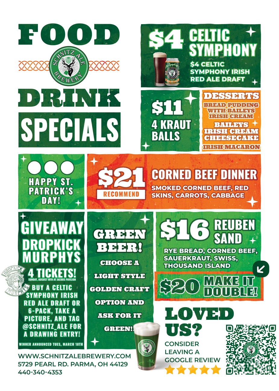 St. Patrick's Day event photo