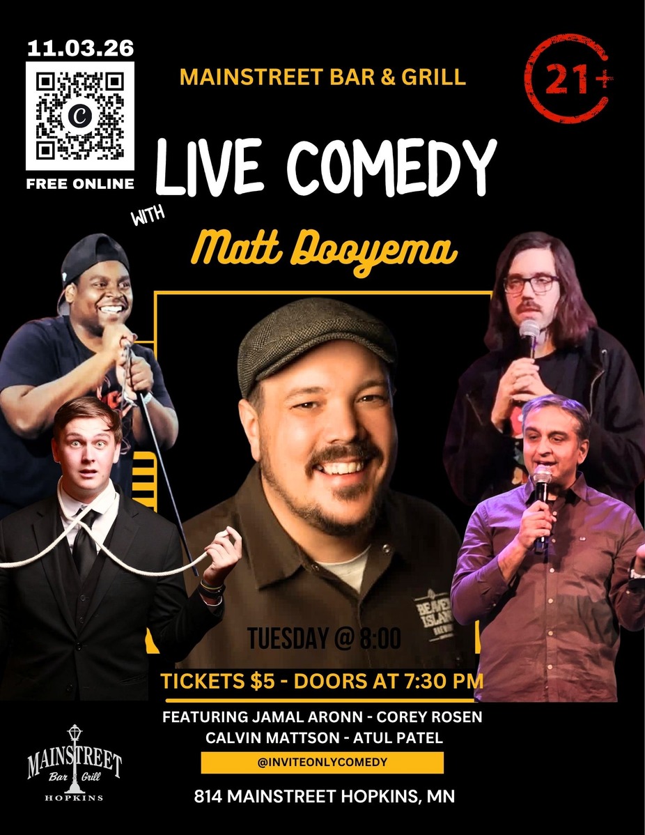 Comedy Night @ Mainstreet event photo