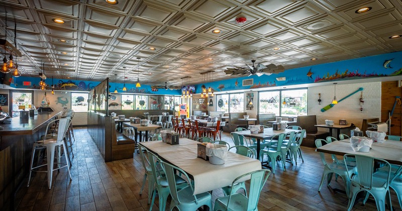 Interior, main dining area