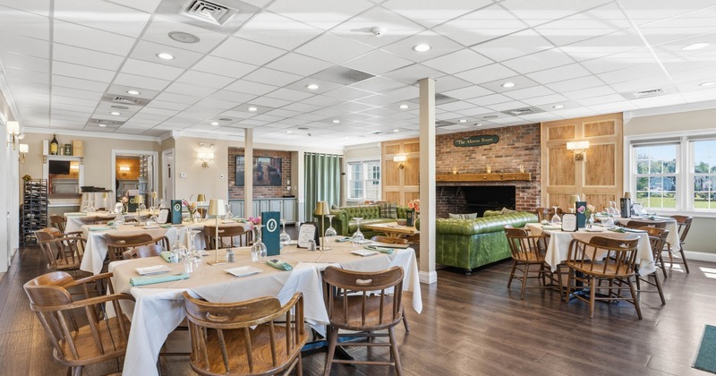 Interior, dining area